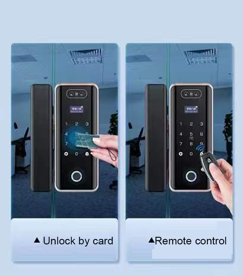 Intelligent G5S Glass Door Lock The Perfect Combination of Technology and Security