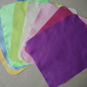 China Microfiber solid-color lens cleaning cloth-lint free on sale