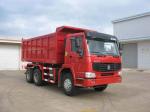 Dump Camion Steel Heavy Commercial Trucks , Heavy Load Truck With Warranty