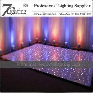 Wholesale Twinkling LED Dance Floor Panel Decoration Flooring for Wedding Parties from china suppliers