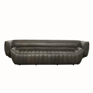 Wholesale Living Room Luxury Modern Furnitures Gray Sofa Macon Sectional Leather Sofa from china suppliers