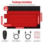 Large Infrared Red Light Therapy Product Full Body Mat Sleeping Bag 660 nm