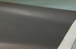 Solid Grey Color Cabinet Vinyl Covering Laminate Covering Unfading For Cabinets