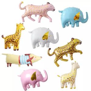 Wholesale Wholesal Balloon Children Birthday Cat Dog Tiger Giraffe Elephant Inflatable Toys Party Decorations Foil Balloon from china suppliers