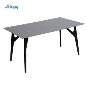 Wholesale 1500mm length Ceramic Top Dining Table Long Lasting With RTA Design DT-988 from china suppliers