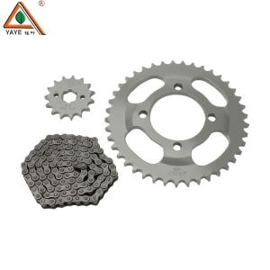 Wholesale HJ125 CM125 WY125 Motorcycle Sprocket And Chain Kit BAJAJ CGL Repuestos Kits Sets from china suppliers