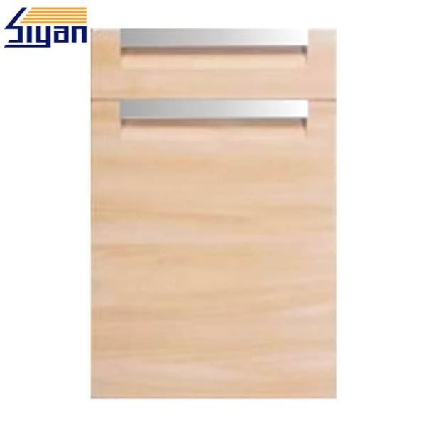 Flat Shaker Kitchen Cabinet Doors Wooden Laminated Replacement Kitchen Unit