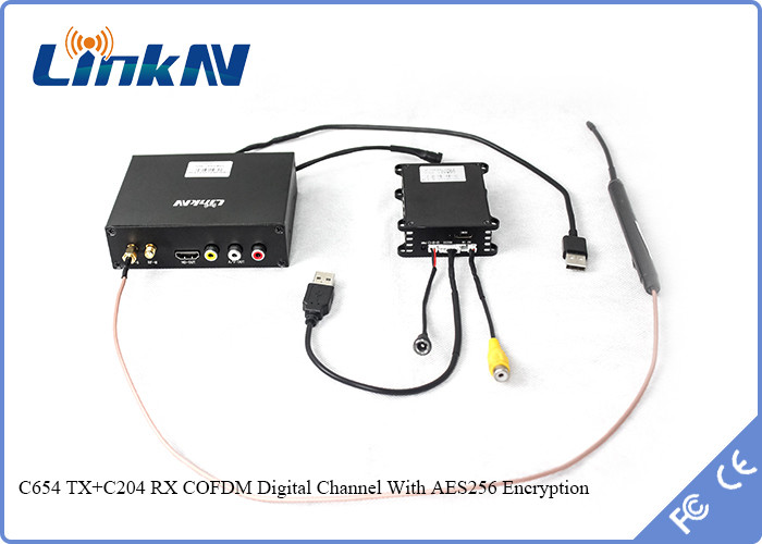 LKAV-C654 SMA F head Wireless Video Transmitter And Receiver For Drones