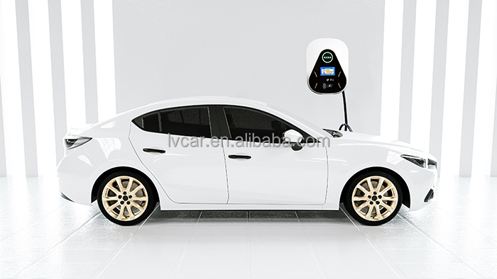 220VAC Input Voltage Range 7KW Wall Mounted Charger for Energy Vehicles Portable Charger