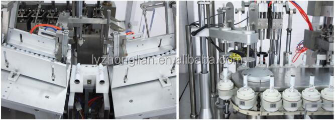 Cosmetic Cream Ointment Plastic Soft Tube Filling Machine Automatic Tube Filling and Sealing Machine