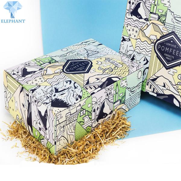 Custom Colours Die BaBy Cut Kids Snack Food Folding Corrugated Package Shipping