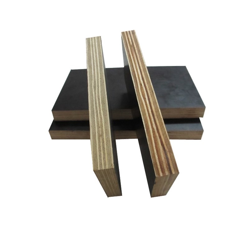 18mm Brown Anti Silp Film Faced Plywood Hardwood With Logo
