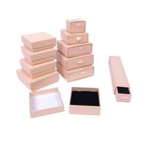 Wholesale 250gram Ivory Board Magnetic Jewelry Boxes Earring Packaging With VAC Tray from china suppliers