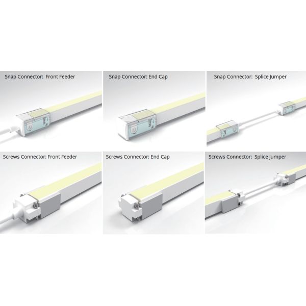 Dimmable Top View Neon LED Strip light Mono Tunable White RGB RGBW