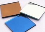 5mm Decorative Tinted Beveled Glass Mirror , Large Wall Mirror Glass