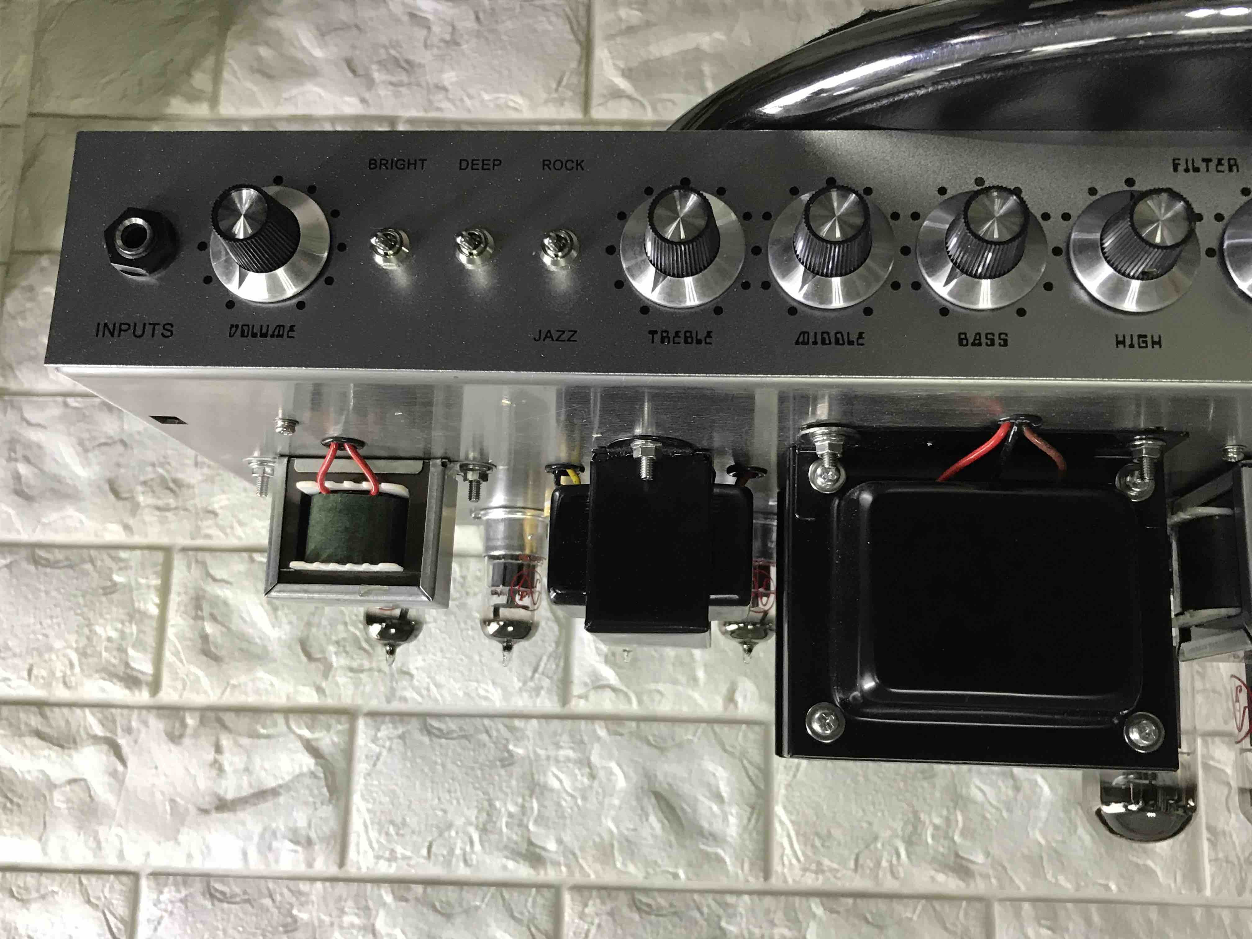 Grand Amplifier D-Style Pedals SSS100 Steel String Singer with FET GAIN, VOLUME, TREBLE, MIDDLE, BASS, HIGH, LOW, SEND,