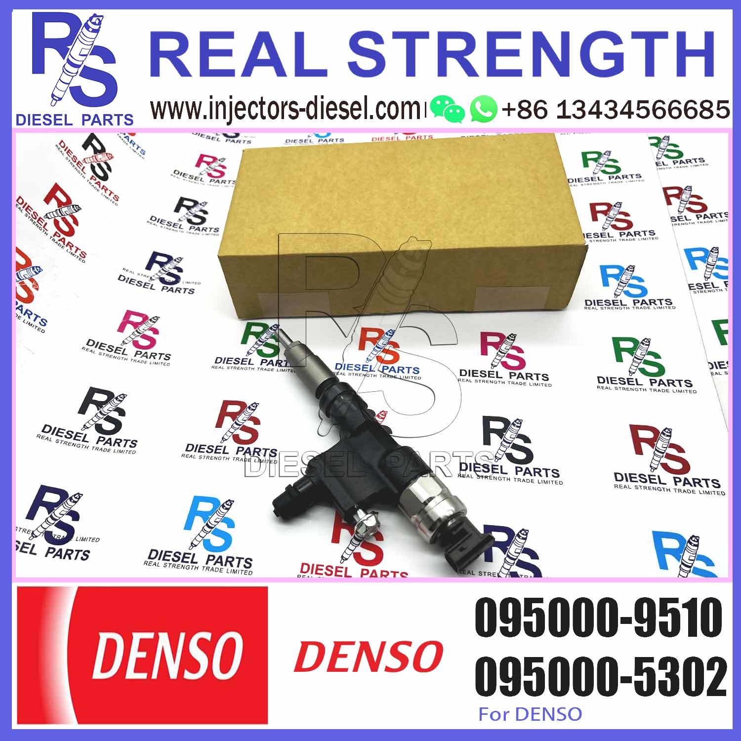 Common Rail Injector 095000-9510 23670-E0510 For Hino 300 N04C Toyota Dyna 095000-9510 Injector Diesel Fuel Injector 095