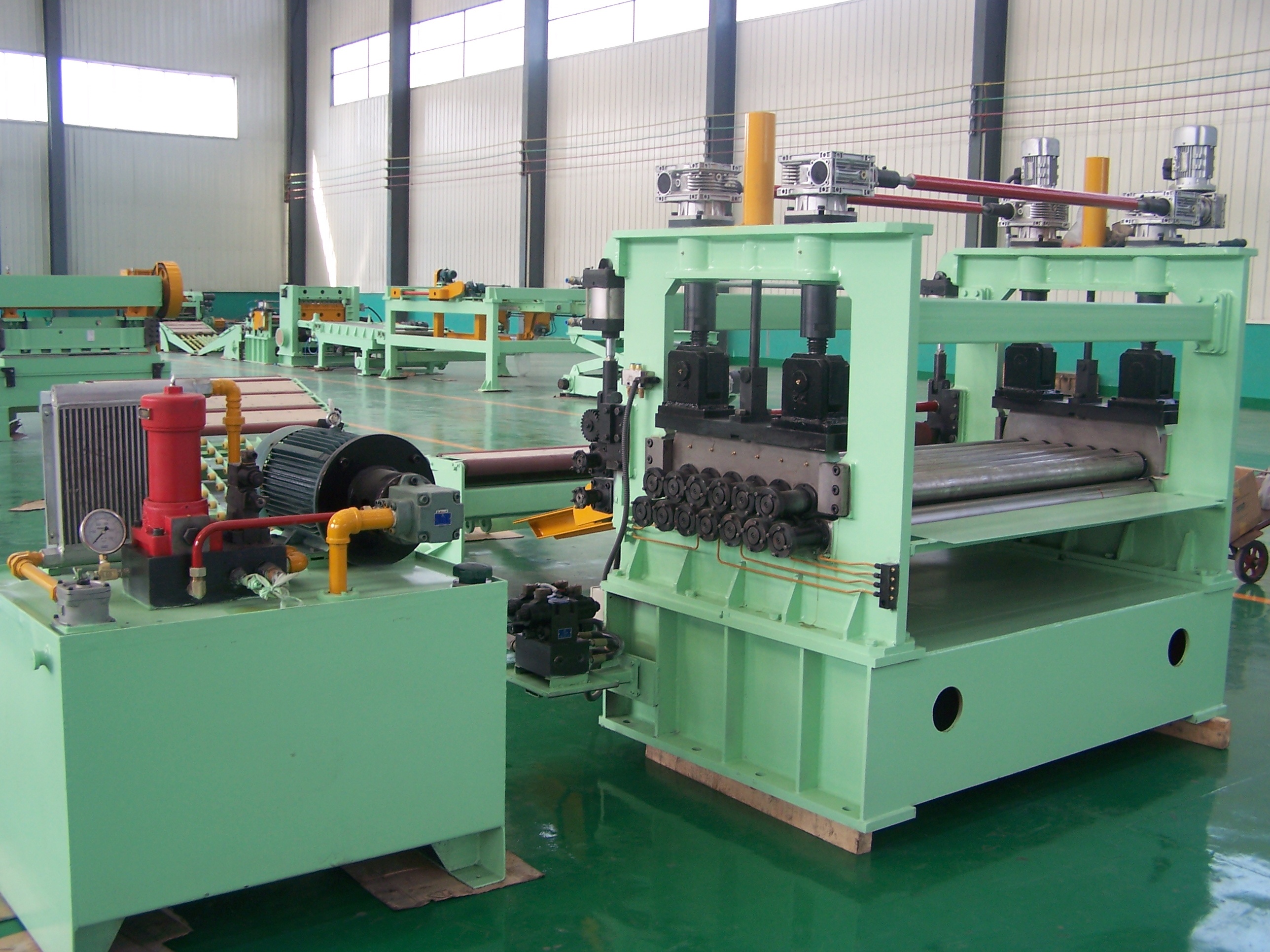 Automobile Manufacturing Steel Coil Leveling Rewind Machine for Metal Sheets or Coils