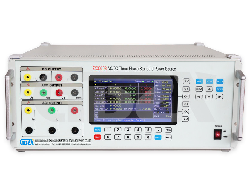 Multifunctional Electrical Power Calibrator AC/DC Digital 3 Phase Standard Meter