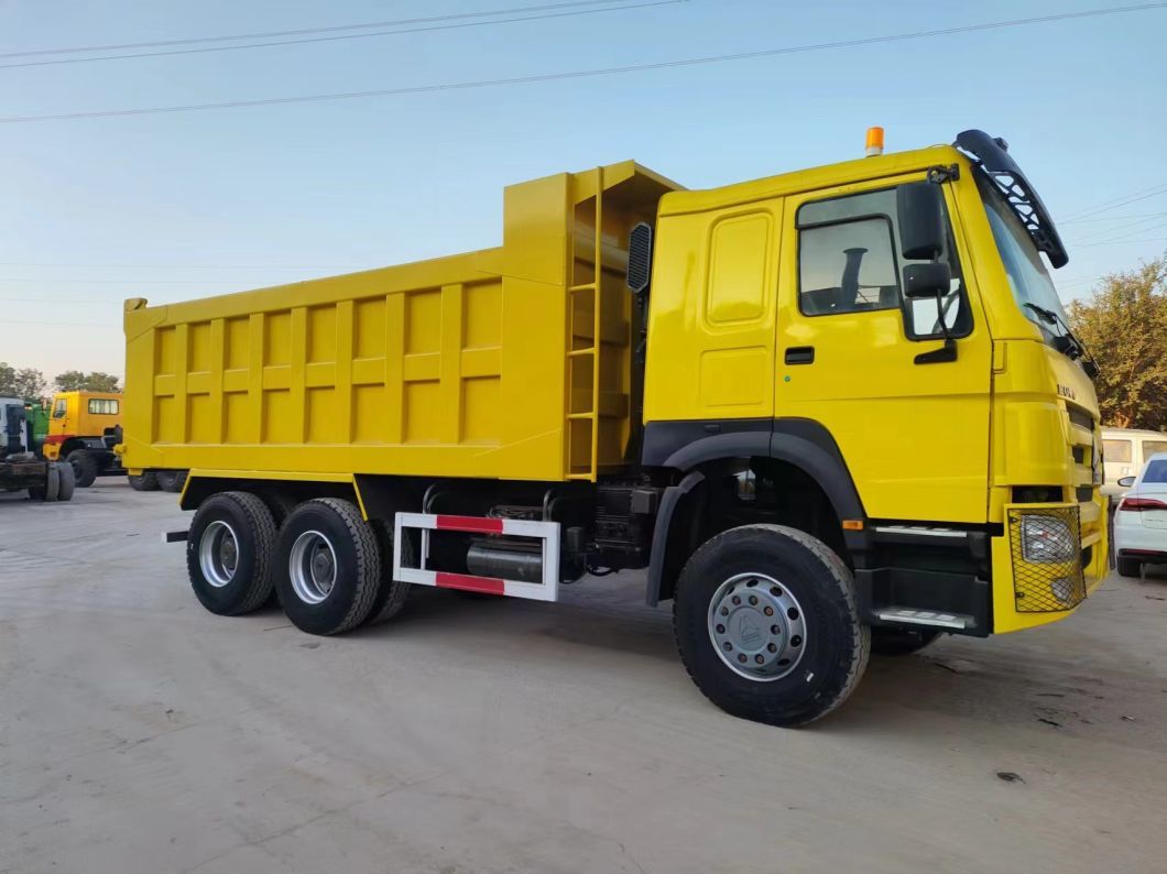 Different Colors Transportation Truck HOWO 6*4 Tipper Truck Construction Dump Trucks for Sale