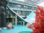 Water Amusement Park Equipmment Swing Water Slide for Ourdoor 240 riders / h