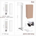 Indoor Greenhouse LED Grow Lights 45W With Timmer Changing Bulbs Easy Operation