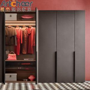 Wholesale Modern Wooden Wardrobe Almari Furniture Portable Closet For Bedroom Storage from china suppliers