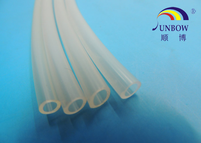 High Temperature Resistant Silicone Rubber Tube / Tubing / Pipes Small Diameter