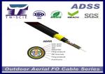 China Long Span Aramid Yarn Strength Armored Fiber Optic Cable Self Support
