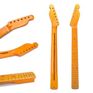 Wholesale 22 Frets Fender Telecaster Neck Replacement Glossy Electric Guitar Maple Wood Fingerboard from china suppliers
