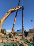 BVEM 105kW Power Hydraulic Vibroflot Excavator Equipped Sharing Hydraulic Power