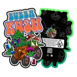 Zipper Smell Proof Custom Shape Bag Aluminum Foil Die Cut Mylar Bag