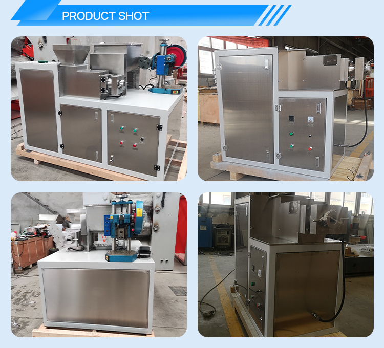100-200kg/H Automatic Mini Soap Making Machine With 150mm Plodder Diameter