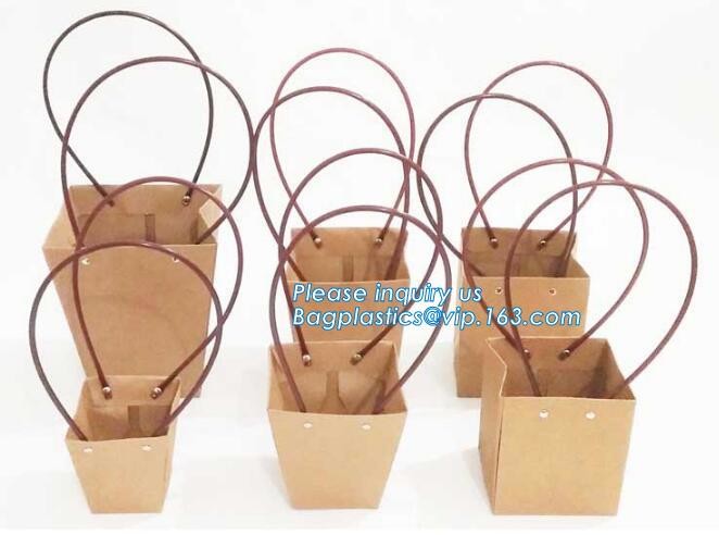 Wholesale Durable Colorful Custom Printed Cake Packaging Gift Paper Bag With Flower, Tote Carrier Gift Bags bagease pac