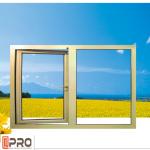 Contemporary Aluminum Casement Windows With Security Wire Mesh ISO9001 CASEMENT