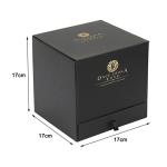 Luxury Flower Packaging Box Black Flower And Chocolate Gift Box Eco Friendly