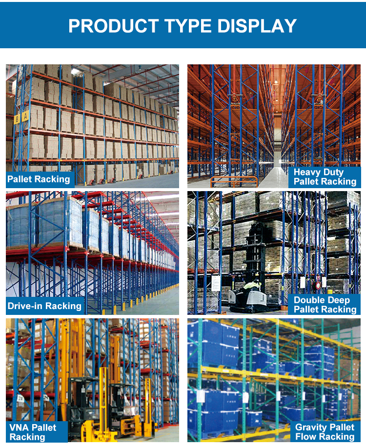 Q235 Customized Adjustable Leveling Feet Warehouse Pallet Racking Easy To Install