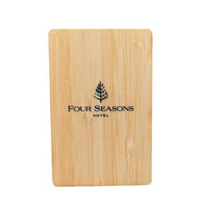 Wholesale NTAG215 Wooden RFID Hotel Card Hotel Room Access Card 85.5mm X 54mm from china suppliers