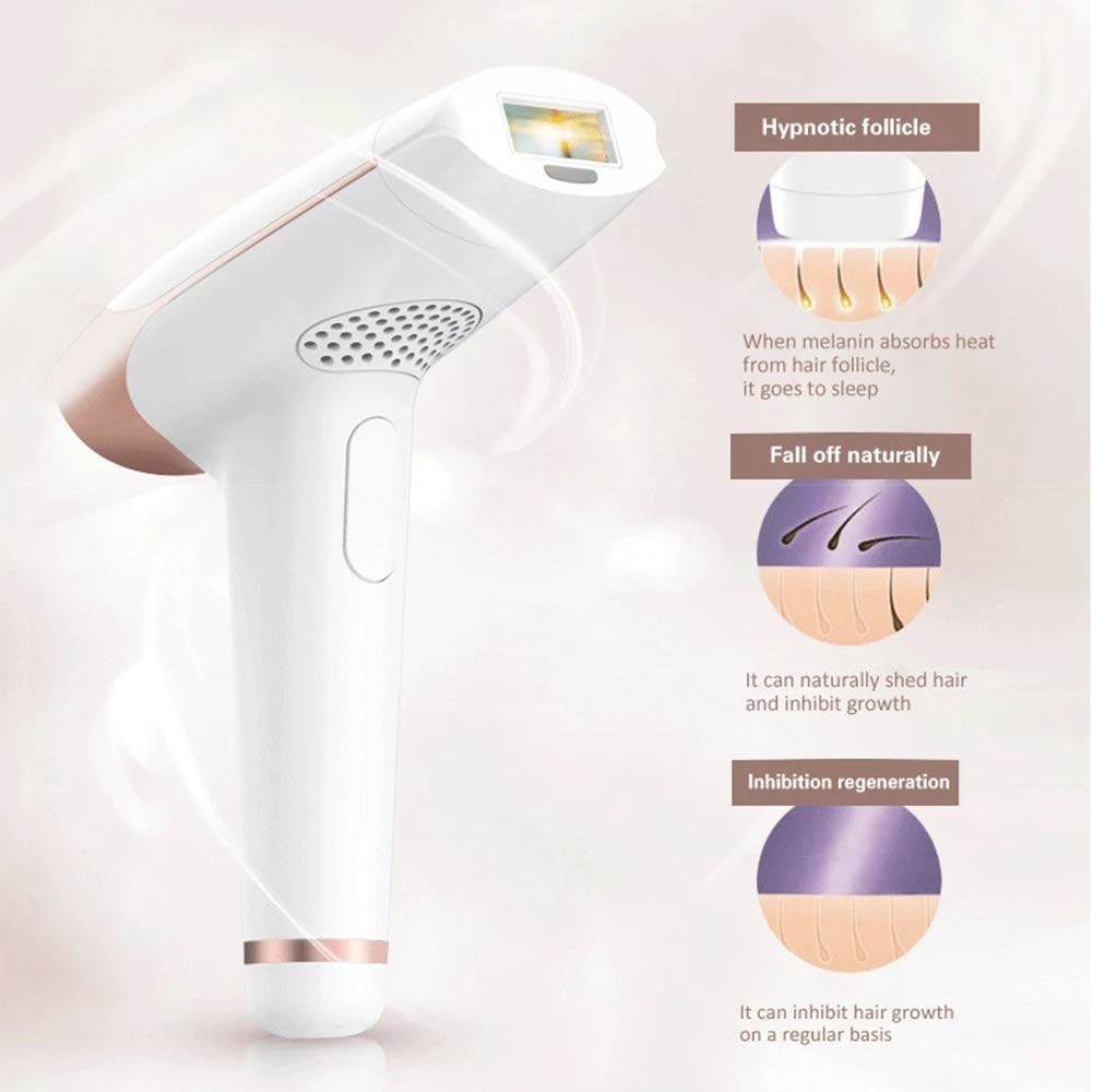 PSE Painless 400000 Flashes handheld laser hair removal device