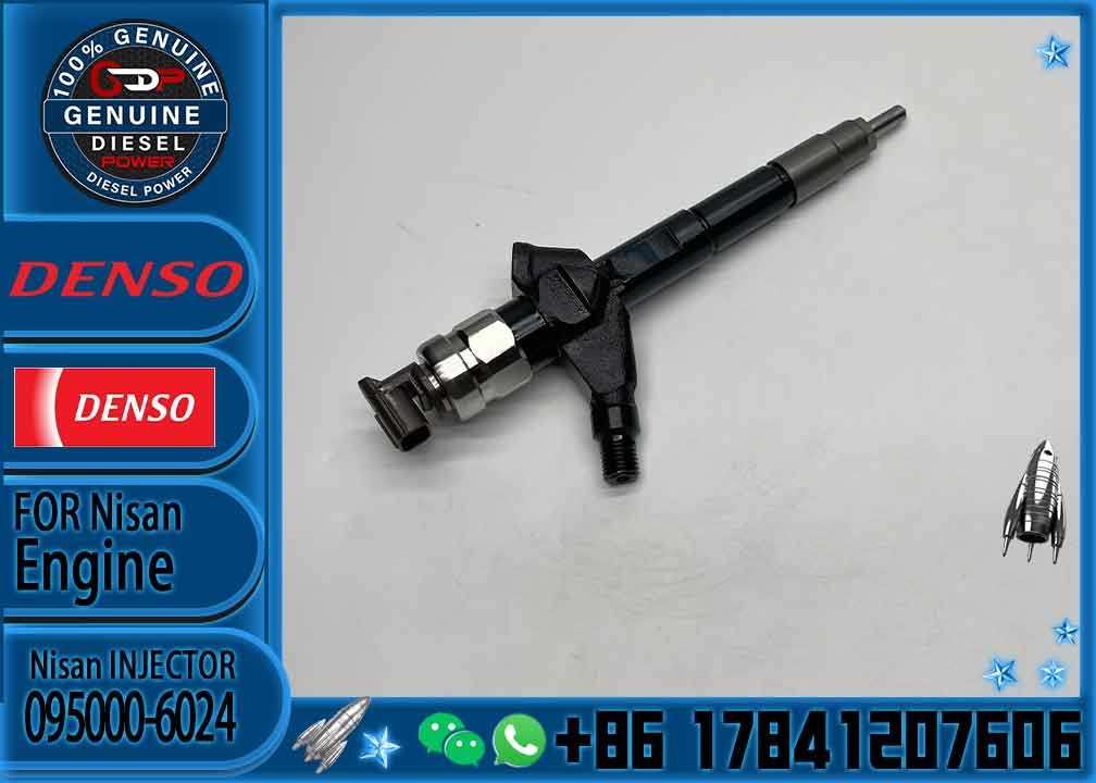 Common Rail Injector Diesel Fuel Pump Injection 095000-6021 095000-6024 For Nissan X-Trail 16600-ES60A 16600-ES60B 16600