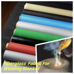 Wholesale Welding Protection Sheet Welding Blanket Roll Fire Blanket Fiberglass Fabric from china suppliers