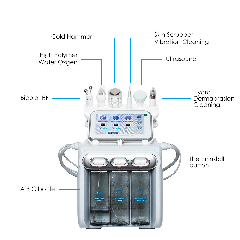 High effective while giving the skin moisturizing hydra Hydrogen Oxygen for clear skin allergens/beauty facial equipment