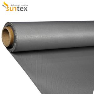 Wholesale 1000°F/550°C High Flexible Silicone Fiberglass Fabric Used In Heat Insulation from china suppliers