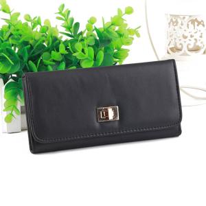 Wholesale 0.19kg 10cm Width Ladies Genuine Leather Wallets Women'S Trifold Coin Pocket 19cm from china suppliers
