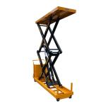 24V Battery 2 Ton Portable Scissor Lift Tables Max Height 1400mm
