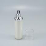 Acrylic Collar Plastic Cosmetic Cream Bottle for Skincare Lotion Pump Industrial