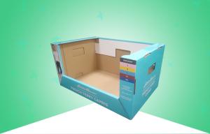 Wholesale Stacked Up Cardboard Display Trays Double Wall Board Large Space For Selling Fashion from china suppliers