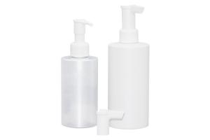 Wholesale 200ml 300ml Makeup Cleansing Oil Pump Bottle Flat Shoulder Cosmetic Remover Bottle from china suppliers