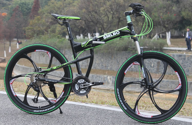 Aluminum Alloy 27 Speed Gear 26 Foldable Bike