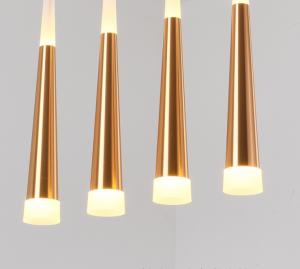 Wholesale 220v Led Chips Water Drop Metal Glass Pendant Light Staircase from china suppliers